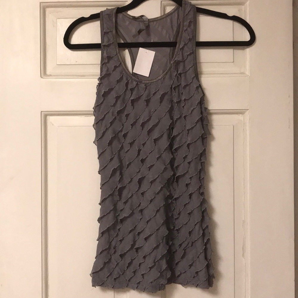 Silver Razorback tank top